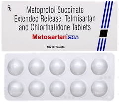 Metosartan Ch 25/6.25 Tablet 10