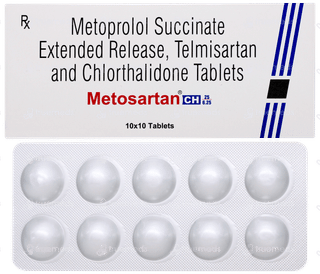 Metosartan Ch 25/6.25 Tablet 10