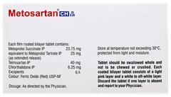Metosartan Ch 25/6.25 Tablet 10