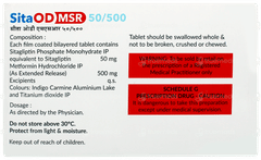 Sita Od Msr 50/500 Tablet 10 Sita Od Msr 50/500 Tablet 10