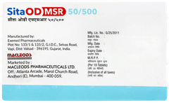 Sita Od Msr 50/500 Tablet 10 Sita Od Msr 50/500 Tablet 10