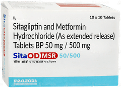 Sita Od Msr 50/500 Tablet 10 Sita Od Msr 50/500 Tablet 10