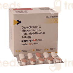 Daparyl M 5/1000 Tablet 10 Daparyl M 5/1000 Tablet 10