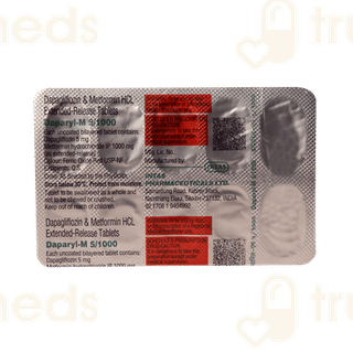 Daparyl M 5/1000 Tablet 10