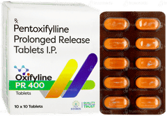 Oxifyline Pr 400 Tablet 10