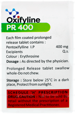 Oxifyline Pr 400 Tablet 10