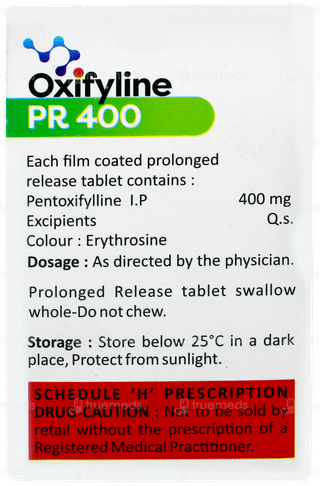 Oxifyline Pr 400 Tablet 10