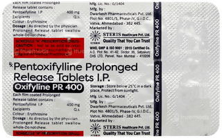 Oxifyline Pr 400 Tablet 10