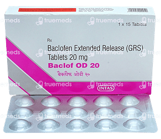 Baclof Od 20 Tablet 15