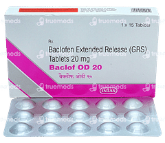 Baclof Od 20 Tablet 15