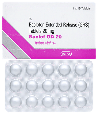 Baclof Od 20 Tablet 15