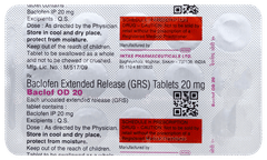 Baclof Od 20 Tablet 15 Baclof Od 20 Tablet 15