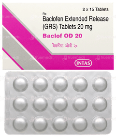 Baclof Od 20 Tablet 15 Baclof Od 20 Tablet 15