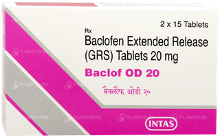 Baclof Od 20 Tablet 15