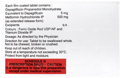 Damita M 5/500 Tablet 15