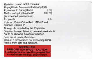 Damita M 5/500 Tablet 15