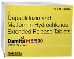 Damita M 5/500 Tablet 15