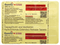 Damita M 5/500 Tablet 15