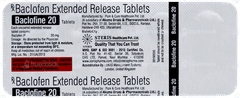 Baclofine 20 Tablet 10