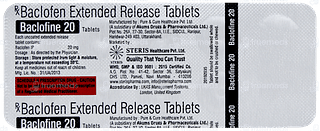 Baclofine 20 Tablet 10