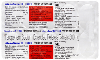 Merosure O Er 300 Tablet 10