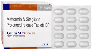 Glura M Xr 100/500 Tablet 15