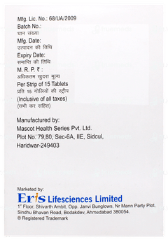 Glura M Xr 100/500 Tablet 15