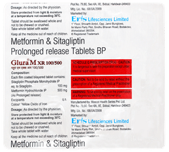 Glura M Xr 100/500 Tablet 15