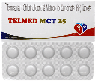Telmed Mct 25 Tablet 10