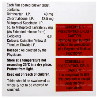 Telmed Mct 25 Tablet 10