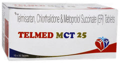 Telmed Mct 25 Tablet 10 Telmed Mct 25 Tablet 10