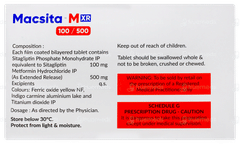 Macsita M Xr 100/500 Tablet Er 10 Macsita M Xr 100/500 Tablet Er 10