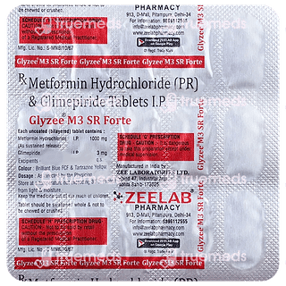 Glyzee M3 Sr Forte Tablet Pr 15