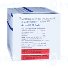 Glyzee M3 Sr Forte Tablet Pr 15 Glyzee M3 Sr Forte Tablet Pr 15