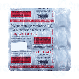 Glyzee M3 Sr Forte Tablet Pr 15
