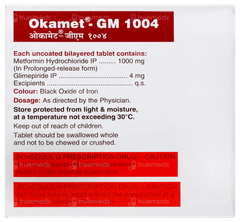 Okamet GM 1004 Tablet 10 Okamet GM 1004 Tablet 10