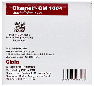 Okamet GM 1004 Tablet 10
