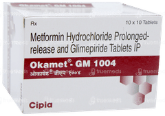 Okamet GM 1004 Tablet 10 Okamet GM 1004 Tablet 10