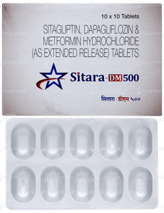 Sitara Dm 500 Tablet 10