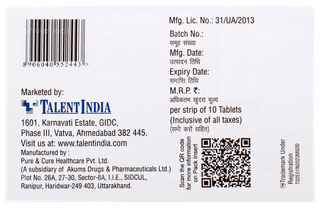 Tenee M 500 Tablet Pr 10