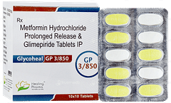 Glycoheal Gp 3/850 Tablet 10