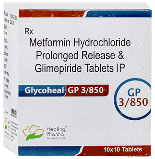 Glycoheal Gp 3/850 Tablet 10