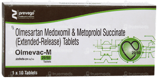 Olmevac M 20/50 Tablet 10