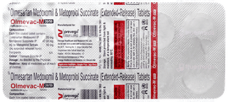 Olmevac M 20/50 Tablet 10