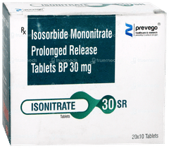 Isonitrate 30 Sr Tablet 10 Isonitrate 30 Sr Tablet 10