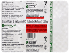 Dapaflozin M Tablet 7