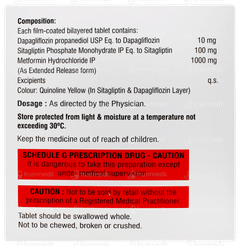 Dapamac Trio 1000mg Tablet 10