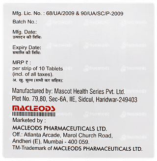 Dapamac Trio 1000mg Tablet 10
