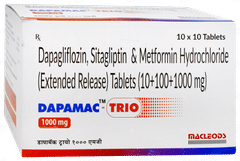 Dapamac Trio 1000mg Tablet 10