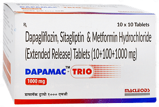 Dapamac Trio 1000mg Tablet 10